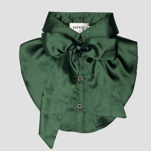 Collar Satin Bow